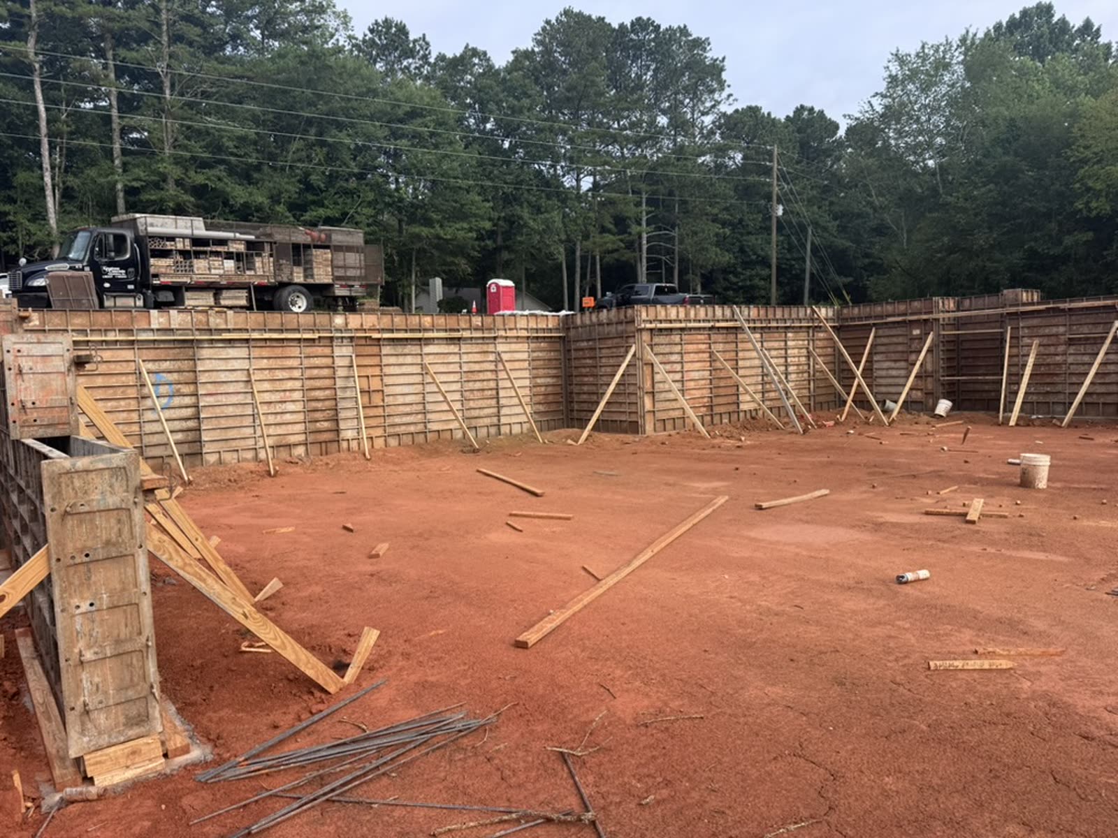 Forsyth new build - Foundation complete, ready to pour